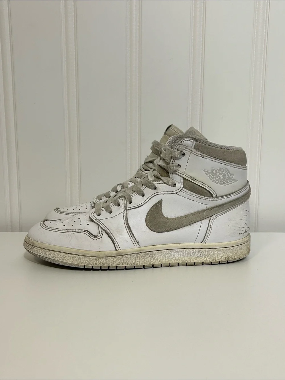 Jordan 1 high white neutral grey